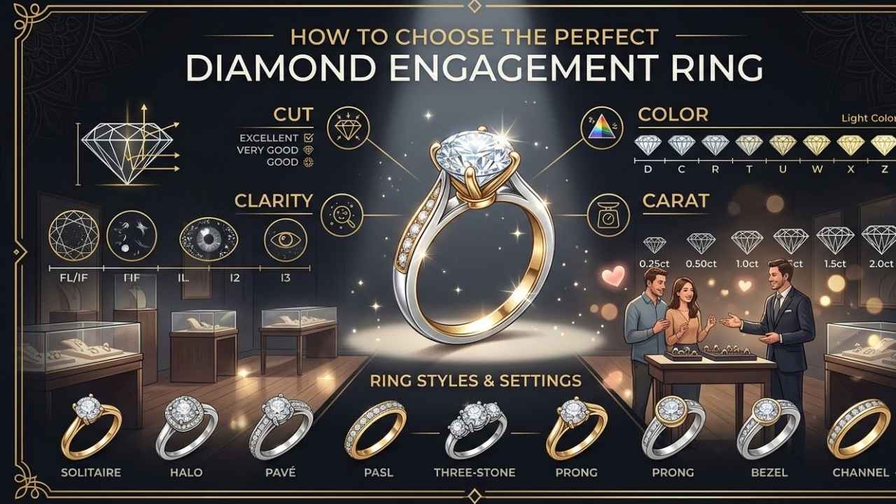 How to Choose the Perfect Diamond Engagement Ring
