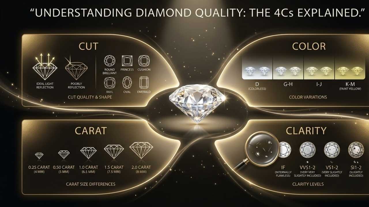 Understanding Diamond Quality: The 4Cs Explained